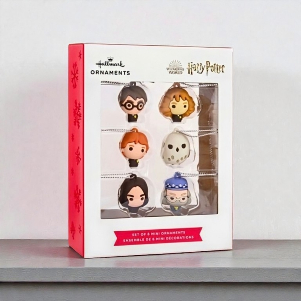 NEW Hallmark Mini Harry Potter MiniOrnaments Set of 6 - Wizarding World